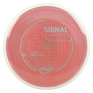 MVP Discs Sports Project Lab Coat Neutron Signal Fairway Driver 6/5/-3/1 Light Red 164 grams