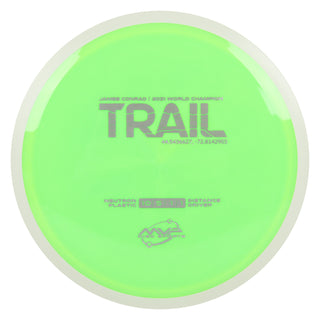 MVP Discs Sports Project Lab Coat James Conrad Neutron Trail Distance Driver 10/5/-1/1 Bright Green 167 grams