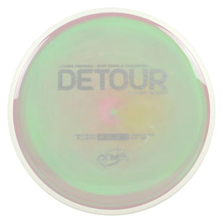 MVP Discs Sports Project Lab Coat James Conrad Neutron Detour Midrange 5/5/-2/1 Green Pink 175 grams