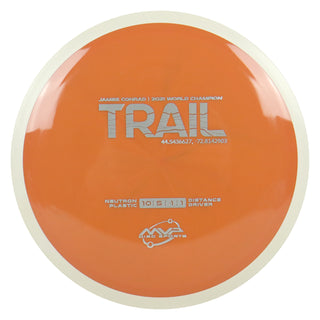 MVP Discs Sports Project Lab Coat James Conrad Neutron Trail Distance Driver 10/5/-1/1 Rust 174 grams