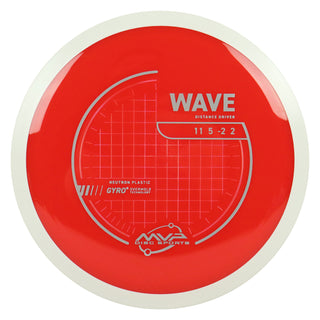 MVP Discs Sports Project Lab Coat Neutron Wave Distance Driver 11/5/-2/2 Red 169 grams