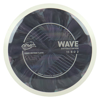 MVP Discs Sports Project Lab Coat Cosmic Neutron Wave Distance Driver 11/5/-2/2 Black 173 grams
