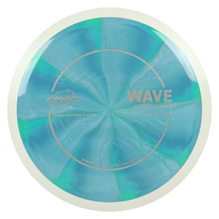 MVP Discs Sports Project Lab Coat Cosmic Neutron Wave Distance Driver 11/5/-2/2 Grey Aqua 169 grams