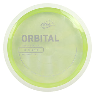 MVP Discs Sports Project Lab Coat Proton Orbital Distance Driver 11/5/-4.5/1 Lime Wash 163 grams