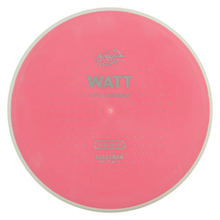 MVP Discs Sports Project Lab Coat Electron Soft Watt Putt and Approach 2/5/-0.5/0.5 Light Red 162 grams
