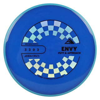 Axiom Discs Project Lab Coat Neutron Envy Putter 3/3/0/2 Blue/Blue 174 grams