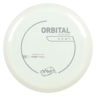 MVP Discs Sports Project Lab Coat Neutron Orbital Distance Driver 11/5/-4.5/1 White 168 grams