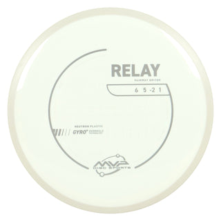 MVP Discs Sports Project Lab Coat Neutron Relay Fairway Driver 6/5/-2/1 White 175 grams