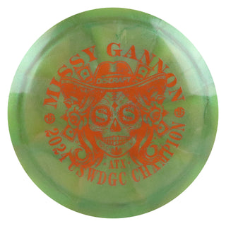 Discraft Disc Golf Z Swirl Missy Gannon 2024 USWDGC Champion Undertaker Fairway Driver 9/5/-1/2 Green Shimmer/Orange 173-174g