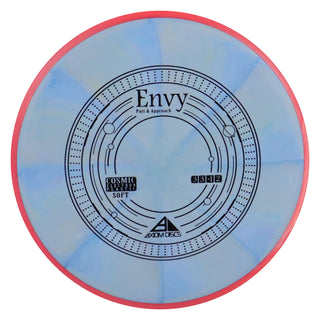 Axiom Disc Golf Cosmic Electron Envy Soft Putter 3/3/0/2 Blue/Red White 173 grams