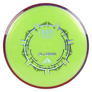Axiom Disc Golf Plasma Crave Fairway Driver 6.5/5/-1/1 Lime/Maroon Blend 159 grams
