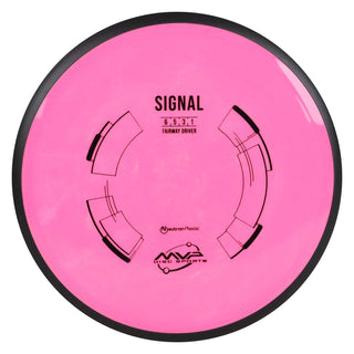 MVP Disc Golf Neutron Signal Fairway Driver 6/5/-3/1 Baby Pink 161 grams