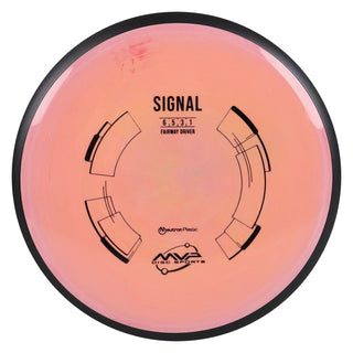 MVP Disc Golf Neutron Signal Fairway Driver 6/5/-3/1 Peach 158 grams
