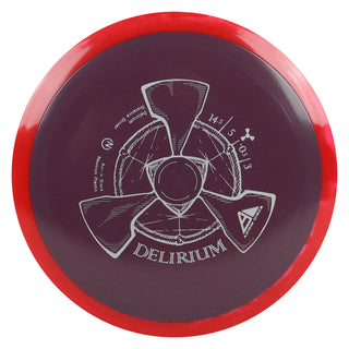 Axiom Disc Golf Neutron Delirium Distance Driver 14.5/5/-0.5/3 Dark Brown/Red 173 grams