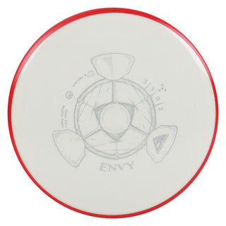 Axiom Disc Golf Neutron Envy Putter 3/3/0/2 White/Red 170 grams