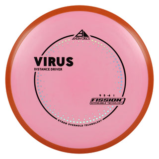 Axiom Discs Project Lab Coat Fission Virus Distance Driver 9/5/-4/1 Pink/Orange Red 166 grams