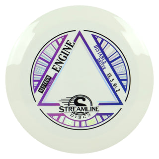Streamline Discs Neutron Engine Distance Driver 13/5/-0.5/2 White/Purple Indigo 174 grams