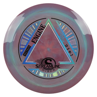 Streamline Discs Neutron Engine Distance Driver 13/5/-0.5/2 Maroon Blue/Blue Holo 173 grams