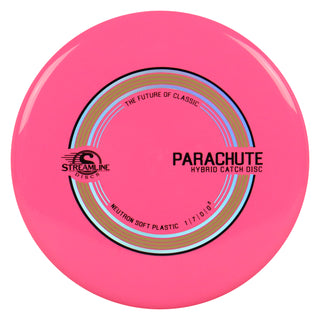 Streamline Discs Neutron Soft Parachute Hybrid Catch Putter 1/7/0/0.5 Pink 153 grams
