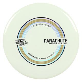 Streamline Discs Neutron Soft Parachute Hybrid Catch Putter 1/7/0/0.5 White 153 grams