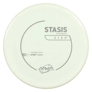 MVP Discs Sports Project Lab Coat Neutron Stasis Putt and Approach 2/1/0/2.5 White 174 grams