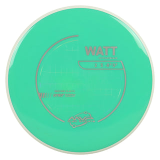 MVP Discs Sports Project Lab Coat Neutron Watt Putt and Approach 2/5/-0.5/0.5 Teal 165 grams