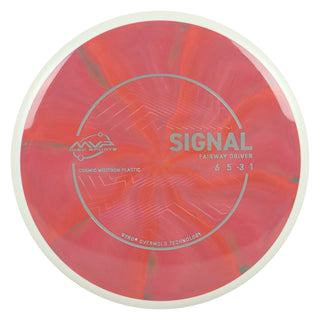 MVP Discs Sports Project Lab Coat Cosmic Neutron Signal Fairway Driver 6/5/-3/1 Red Green 158 grams