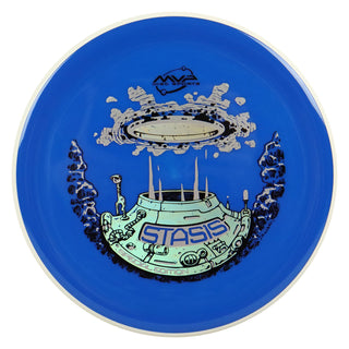 MVP Discs Sports Project Lab Coat Neutron Stasis Special Edition Putt and Approach Dark Blue 174 grams