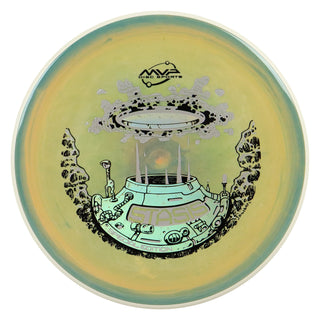 MVP Discs Sports Project Lab Coat Neutron Stasis Special Edition Putt and Approach Orange Slate Blue 174 grams