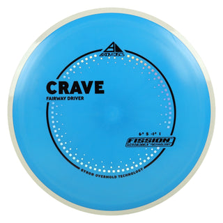 Axiom Discs Project Lab Coat Fission Crave Fairway Driver 6.5/5/-1.5/1 Blue/White 147 grams
