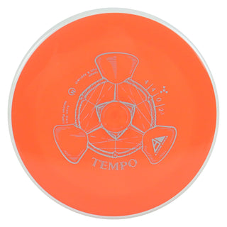 Axiom Disc Golf Neutron Tempo Putter 4/4/0/2.5 Orange/White 169 grams
