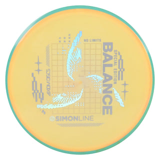 Axiom Disc Golf Neutron Balance Simon Lizotte Edition SE Midrange 5/5/0/2 Pastel Orange/Teal Blend 176 grams
