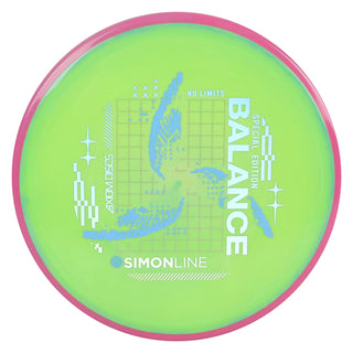 Axiom Disc Golf Neutron Balance Simon Lizotte Edition SE Midrange 5/5/0/2 Moss/Dark Pink 177 grams