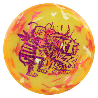 Discraft Disc Golf Jawbreaker Light Weight Buzzz Midrange 5/4/-1/1 Orange/Magenta Shatter 123g