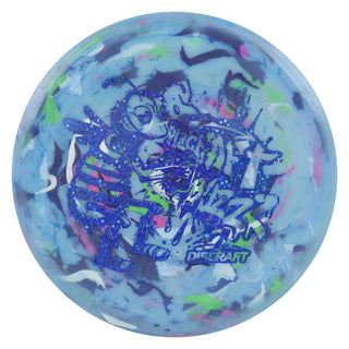 Discraft Disc Golf Jawbreaker Light Weight Buzzz Midrange 5/4/-1/1 Steel Blue/Blue Shimmer 122g