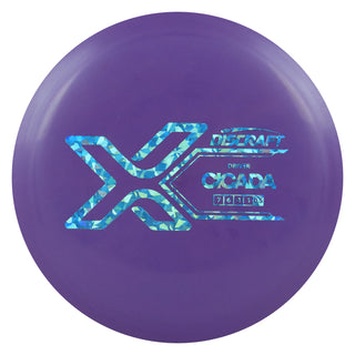 Discraft Disc Golf X Line Cicada Fairway Driver 7/6/-1/1 Purple/Blue Shatter 151-159g