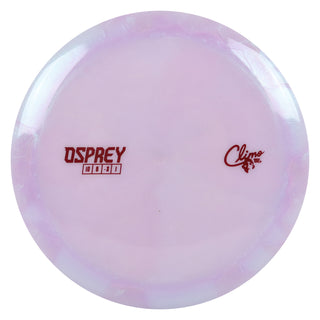 Climo Disc Golf LE Special Blend Osprey Distance Driver 10/6/-3/1 Pink/Maroon 174 grams