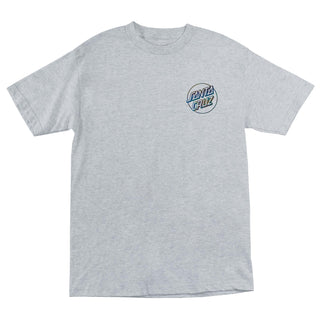 Santa Cruz Skateboards Shirt Opus Dot Sport Grey/Oil Slick Foil