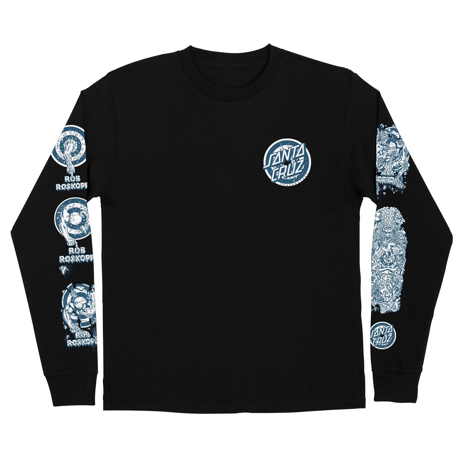 Santa Cruz Skateboards Longsleeve Shirt Rob Roskopp