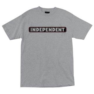 Independent Shirt Bar Logo Heather Grey