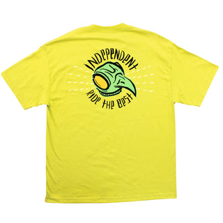 Independent Trucks Shirt Tony Hawk Transmission Safety Yellow