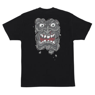 Santa Cruz Skateboard T-Shirt Roskopp Destruct Face Black
