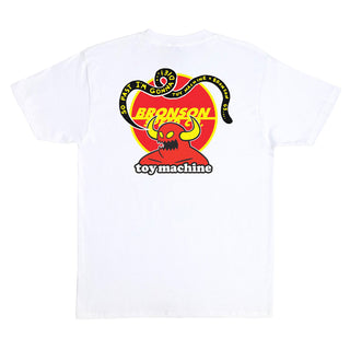 Bronson Speed Co. Shirt x Toy Machine White
