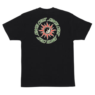 Santa Cruz Skateboards Shirt Sol Spiral Black