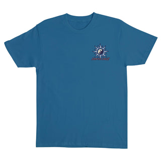Santa Cruz Skateboards Shirt Sol Spiral Indigo