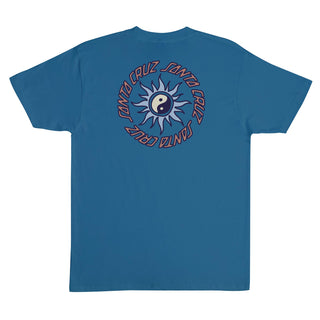 Santa Cruz Skateboards Shirt Sol Spiral Indigo
