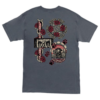 Santa Cruz Skateboards Shirt Dressen Evo Charcoal