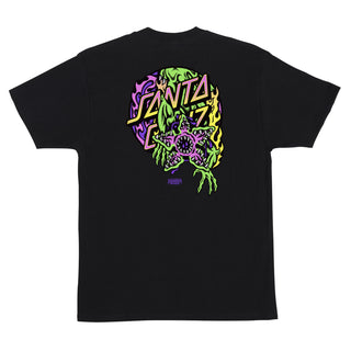 Santa Cruz x Stranger Things Shirt Demogorgon Dot Black