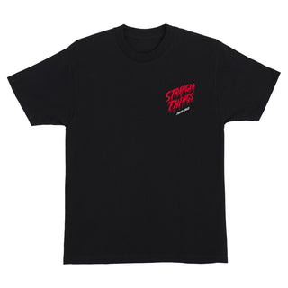 Santa Cruz x Stranger Things Shirt Eddie Slasher Black