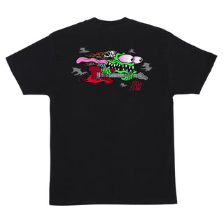 Santa Cruz x Stranger Things Shirt Eddie Slasher Black